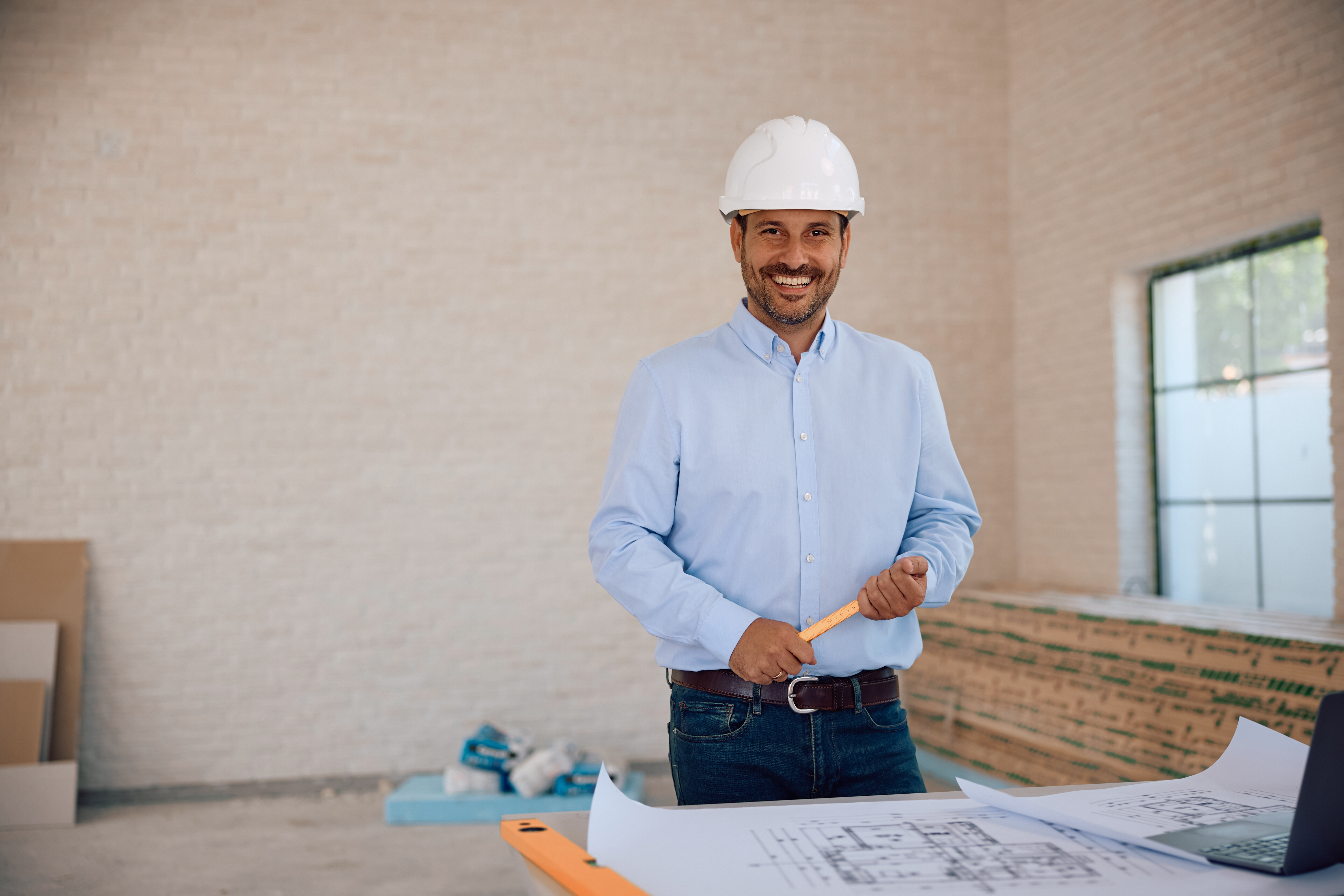 Maryland's Best Construction Worker is happy to be on the job site
